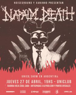 Napalm Death en Argentina