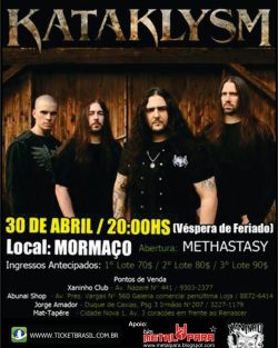 Kataklysm Em Belém Metal Pará